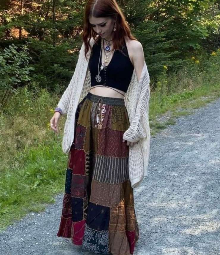 Цыганская юбка: с чем носить, как правильно подобрать, если вам больше 35 Цыганская юбка: с чем носить, как правильно подобрать, если вам больше 35