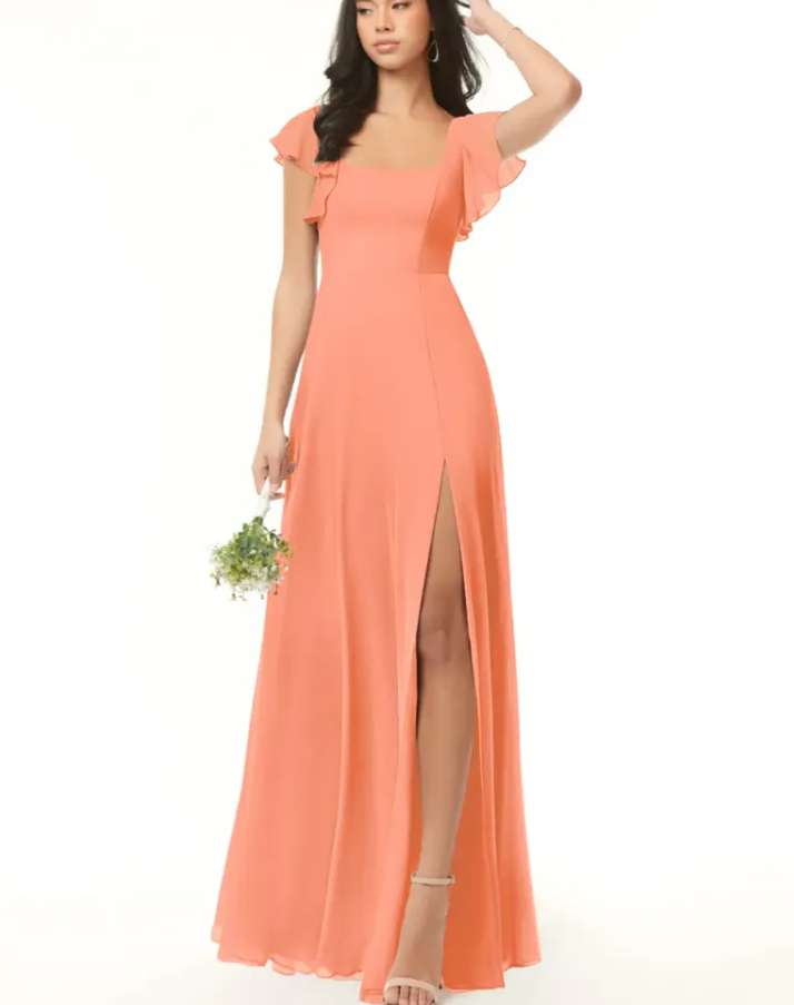 Как персик: самый модный цвет платья для подружек невесты в 2024 году Как персик: самый модный цвет платья для подружек невесты в 2024 году