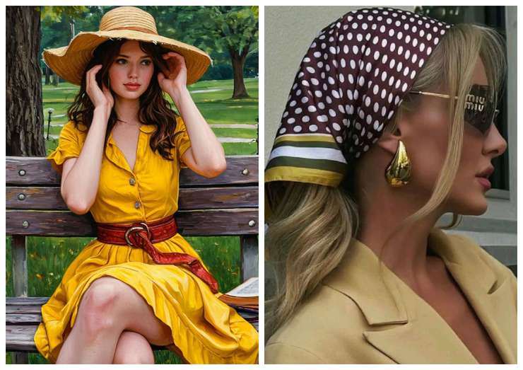 Солнечного удара не будет: стилизуем головные уборы для жарких дней