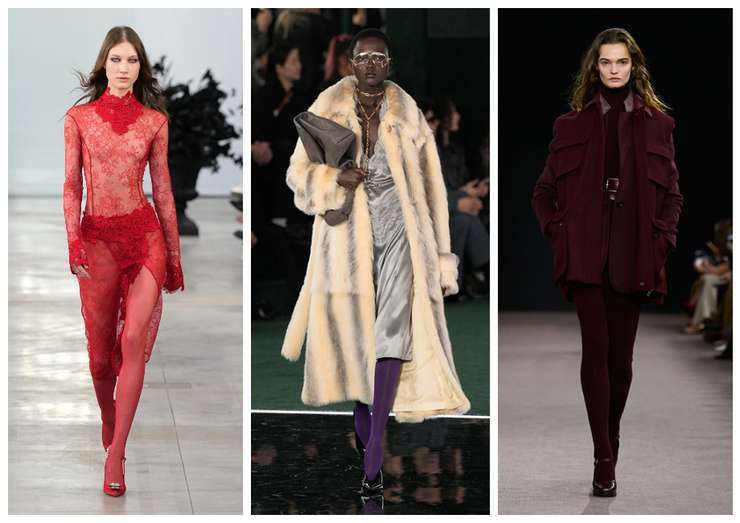 Трендовые колготки осени 2025: не бойтесь ярких оттенков Трендовые колготки осени 2025: не бойтесь ярких оттенков