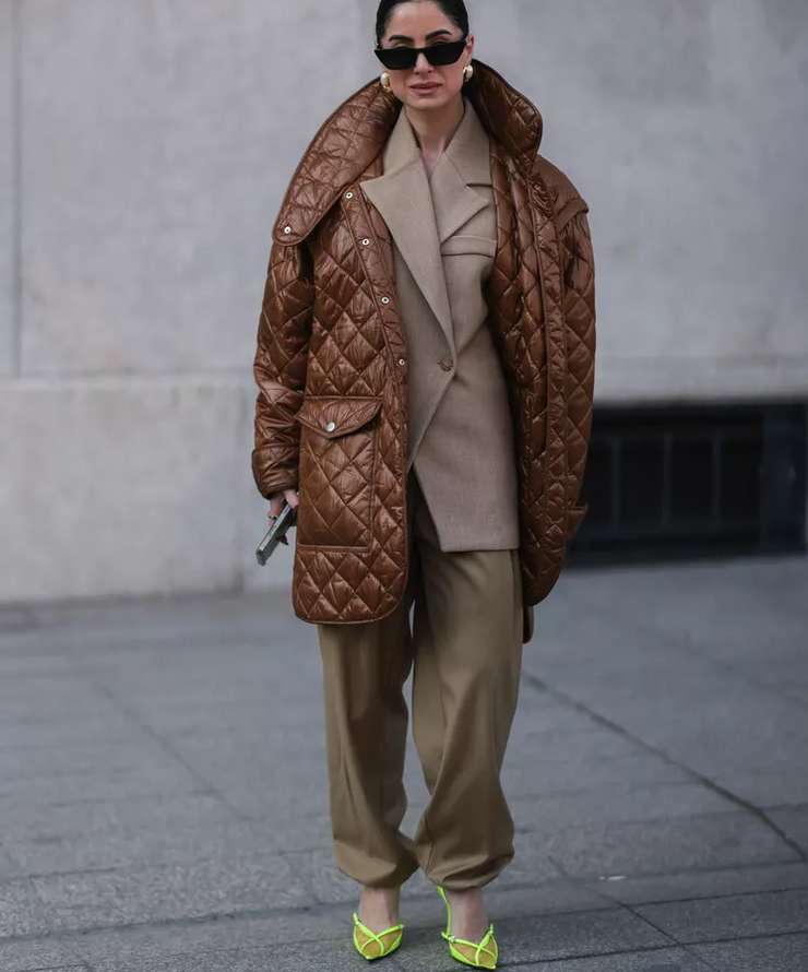 Гламурная телогрейка: как подобрать стеганую куртку и с чем носить этой осенью