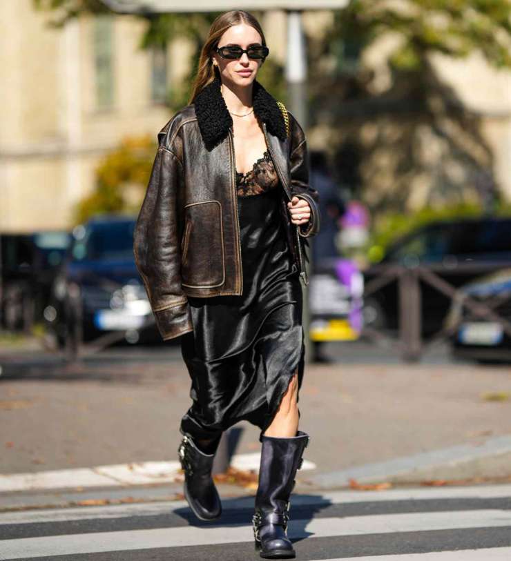 С чем носить сапоги-казаки осенью, советы стилиста