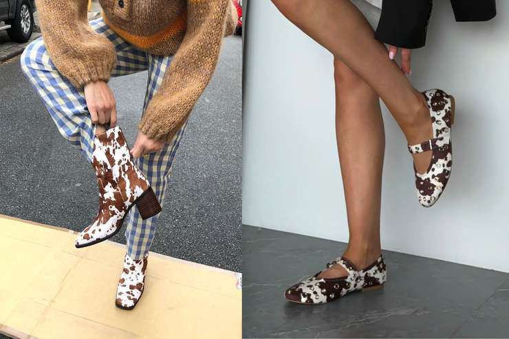 33 коровы — как носить обувь со смелым принтом 33 коровы — как носить обувь со смелым принтом