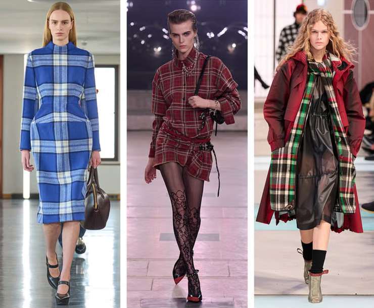 Клетка, полоска, зебра: принты осени−2025, которые носят все модные девушки мира