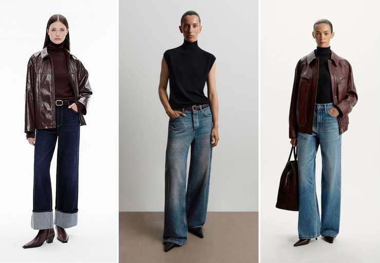 Широкие джинсы 2025: как они делают любой образ современным